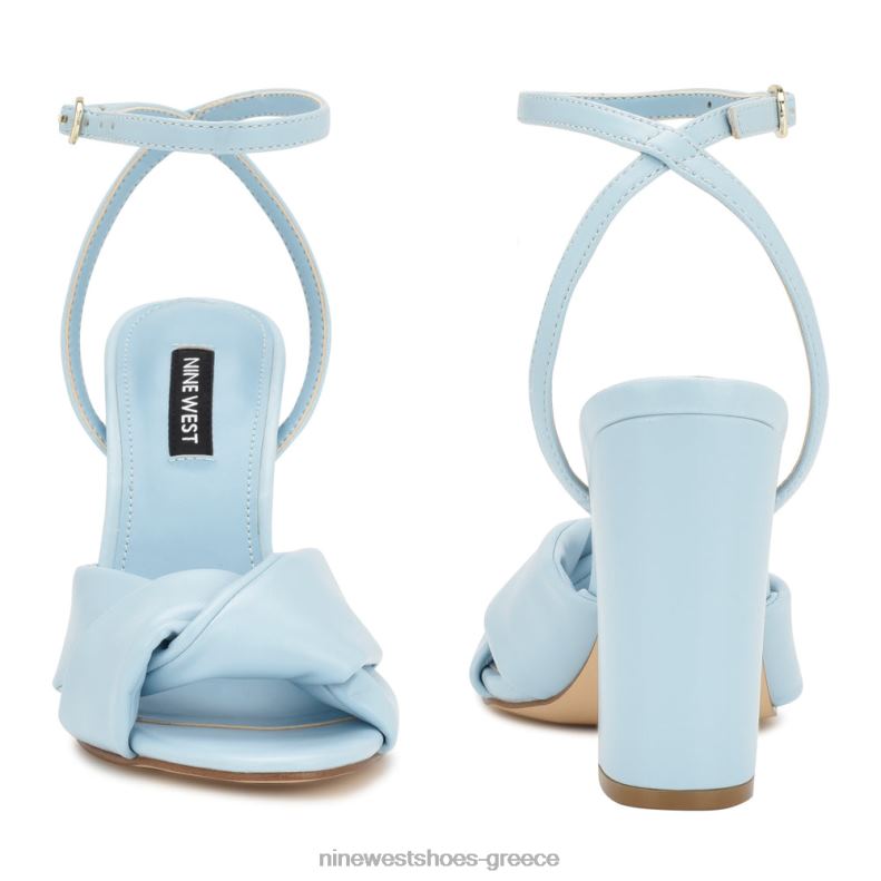 Nine West σανδάλια με τακούνι larisa 2JJ4N295 γαλάζιο