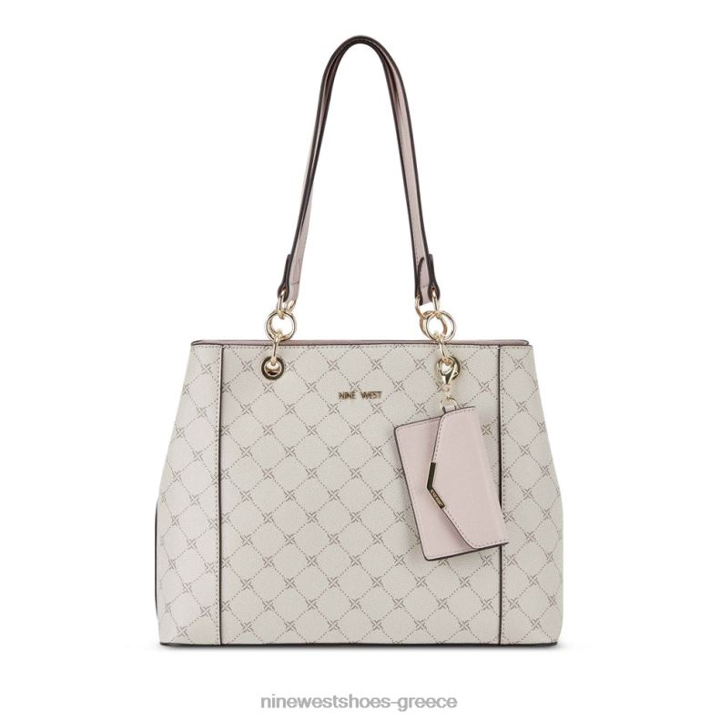 Nine West βασιλικός τζετ σετ αγοραστής 2JJ4N2130 λογότυπο μανιταριού/ροζ