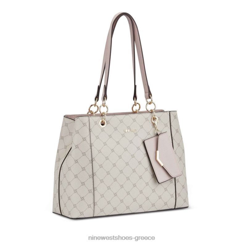 Nine West βασιλικός τζετ σετ αγοραστής 2JJ4N2130 λογότυπο μανιταριού/ροζ
