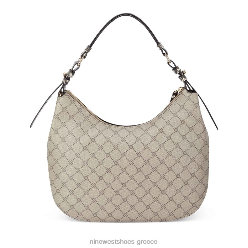 Nine West ιρίνα αλήτης 2JJ4N2191 μπεζ λογότυπο πολυ