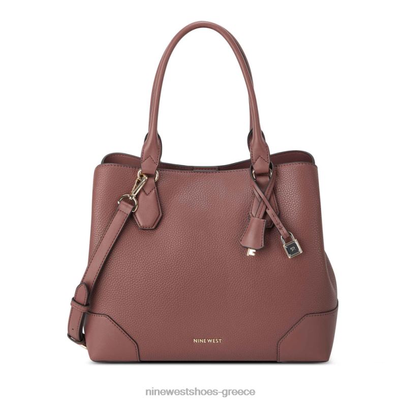 Nine West Μπρούκλιν τζετ σετ μεταφοράς 2JJ4N2200 ερυθρόδενδρο