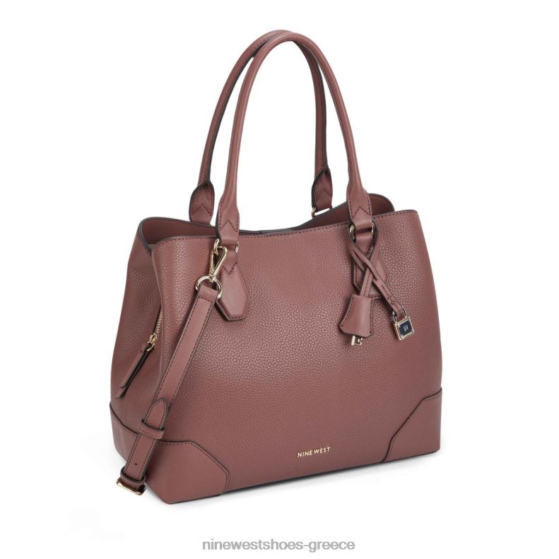 Nine West Μπρούκλιν τζετ σετ μεταφοράς 2JJ4N2200 ερυθρόδενδρο