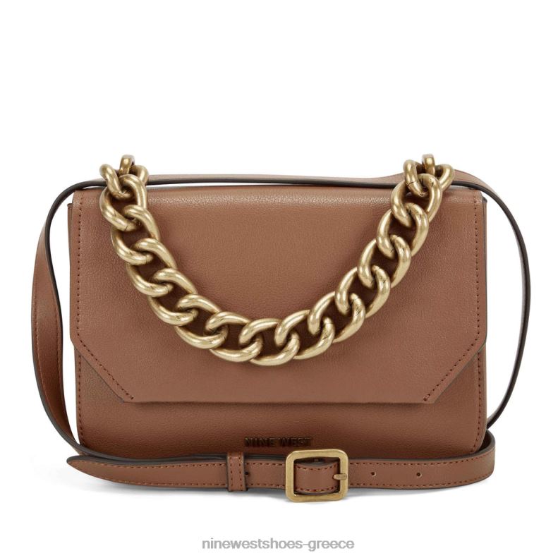 Nine West φουντούκι χιαστί πτερύγιο 2JJ4N2580 σέλα μαύρισμα