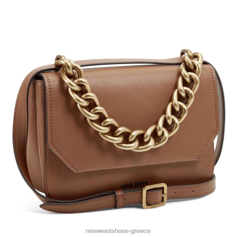 Nine West φουντούκι χιαστί πτερύγιο 2JJ4N2580 σέλα μαύρισμα