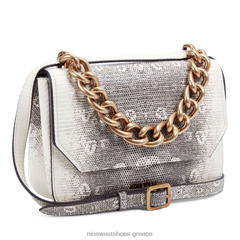 Nine West φουντούκι χιαστί πτερύγιο 2JJ4N2617 φυσικό πολυ