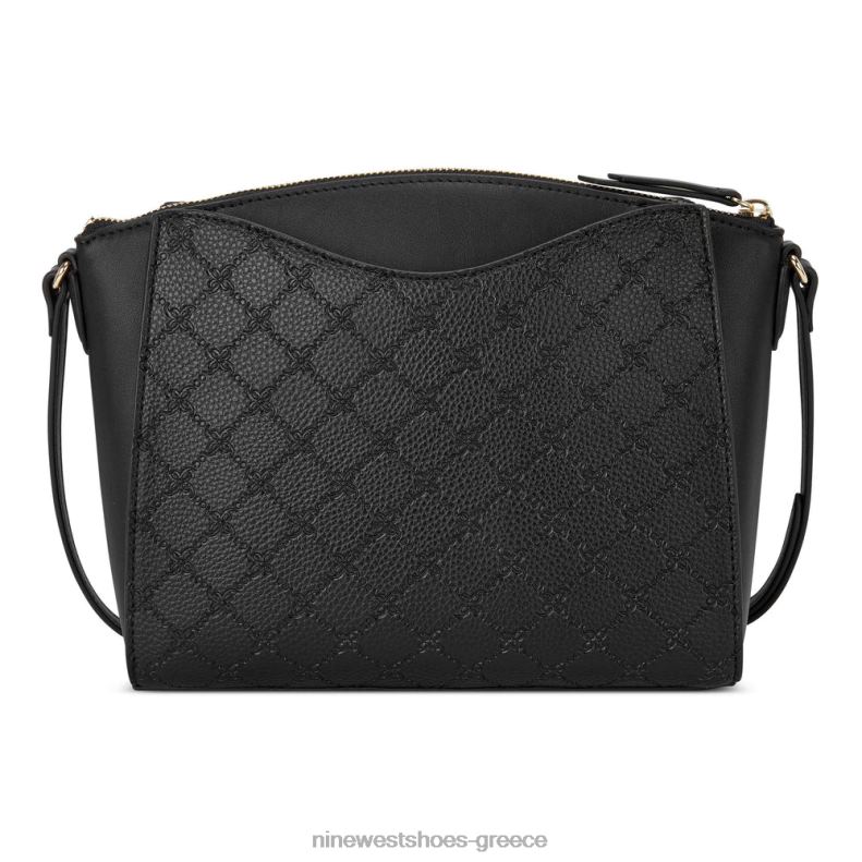 Nine West Kyelle χιαστί 2JJ4N2639 μαύρος