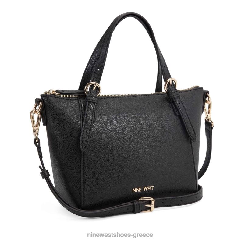 Nine West Kylee mini tote χιαστί 2JJ4N2555 μαύρος