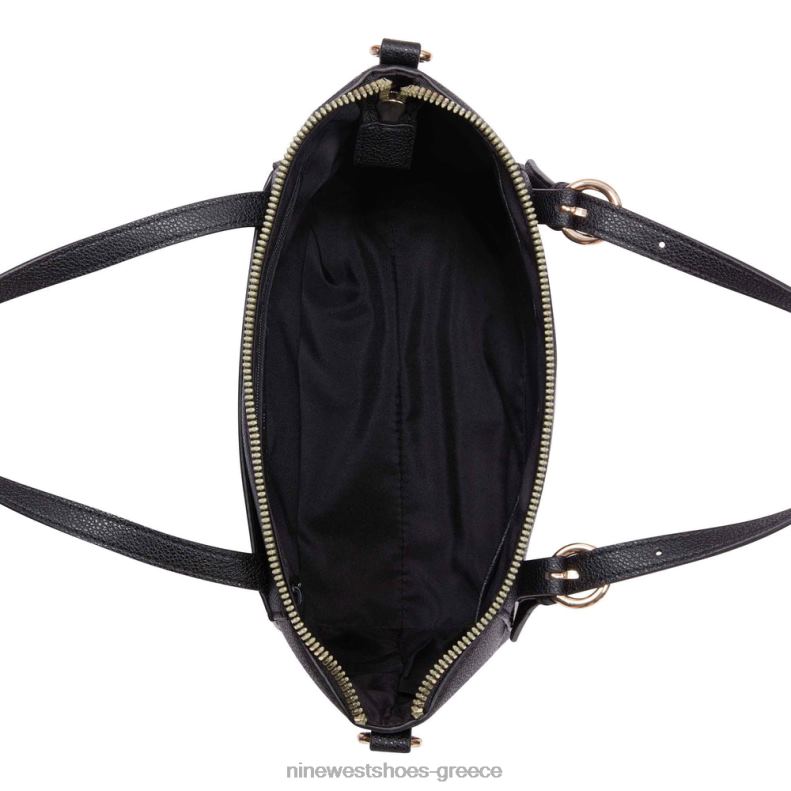 Nine West Kylee mini tote χιαστί 2JJ4N2555 μαύρος