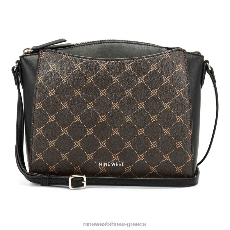 Nine West χιαστί του Paisley 2JJ4N2689 καφέ/μαύρο