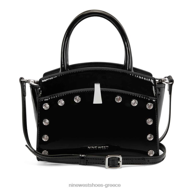 Nine West arden μίνι τσάντα χιαστί 2JJ4N2610 μαύρος