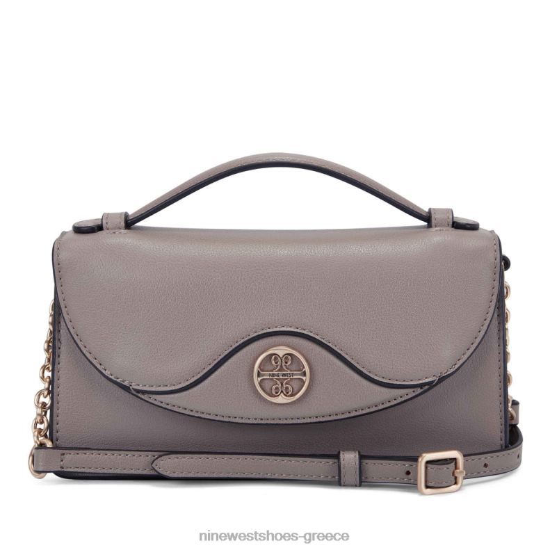Nine West geneva μίνι χιαστί πτερύγιο 2JJ4N2616 γκριζόπετρα