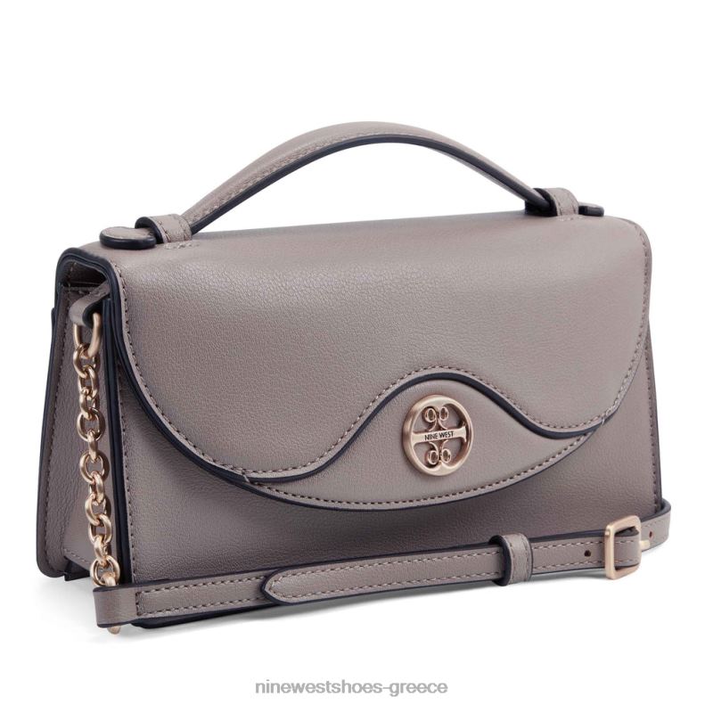 Nine West geneva μίνι χιαστί πτερύγιο 2JJ4N2616 γκριζόπετρα