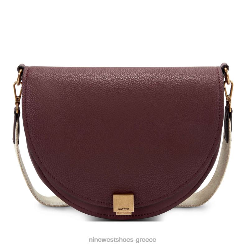 Nine West τσάντα σέλας genoa 2JJ4N2576 merlot