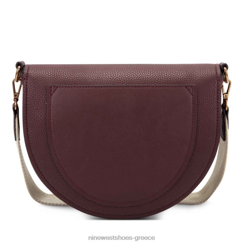 Nine West τσάντα σέλας genoa 2JJ4N2576 merlot