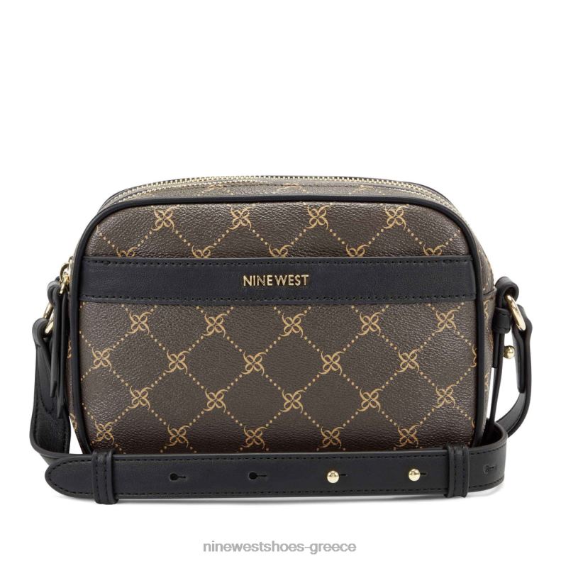 Nine West Τσάντα κάμερας irina 2JJ4N2685 καφέ/μαύρο