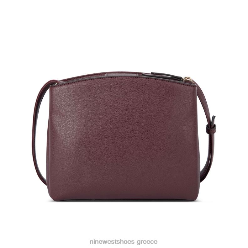 Nine West jorie μίνι τζετ σετ χιαστί 2JJ4N2560 merlot
