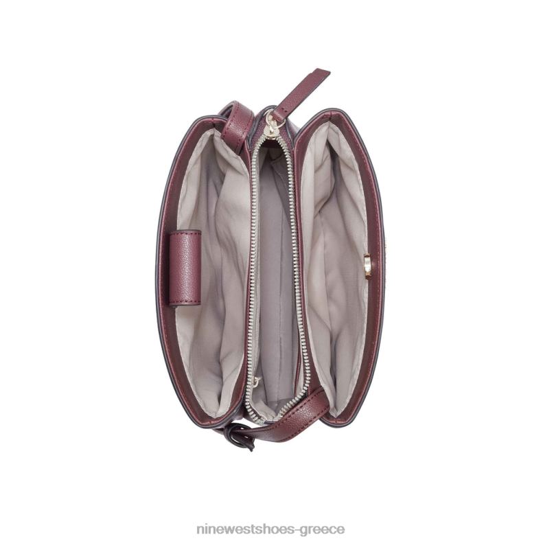 Nine West jorie μίνι τζετ σετ χιαστί 2JJ4N2560 merlot