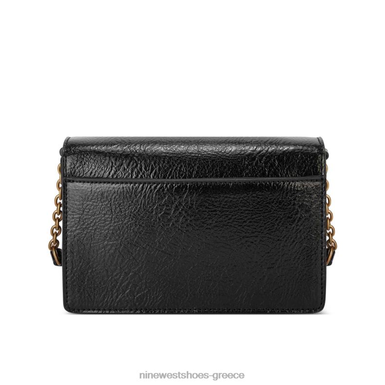 Nine West kathy μίνι χιαστί πτερύγιο 2JJ4N2572 μαύρος
