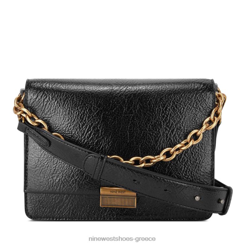 Nine West χιαστί πτερύγιο kathy 2JJ4N2651 μαύρος