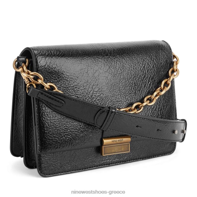 Nine West χιαστί πτερύγιο kathy 2JJ4N2651 μαύρος