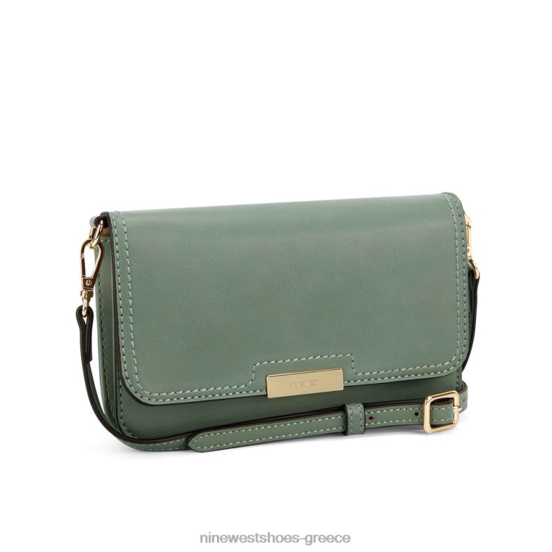 Nine West πορτοφόλι lawson σε ένα κορδόνι 2JJ4N2629 αλοή