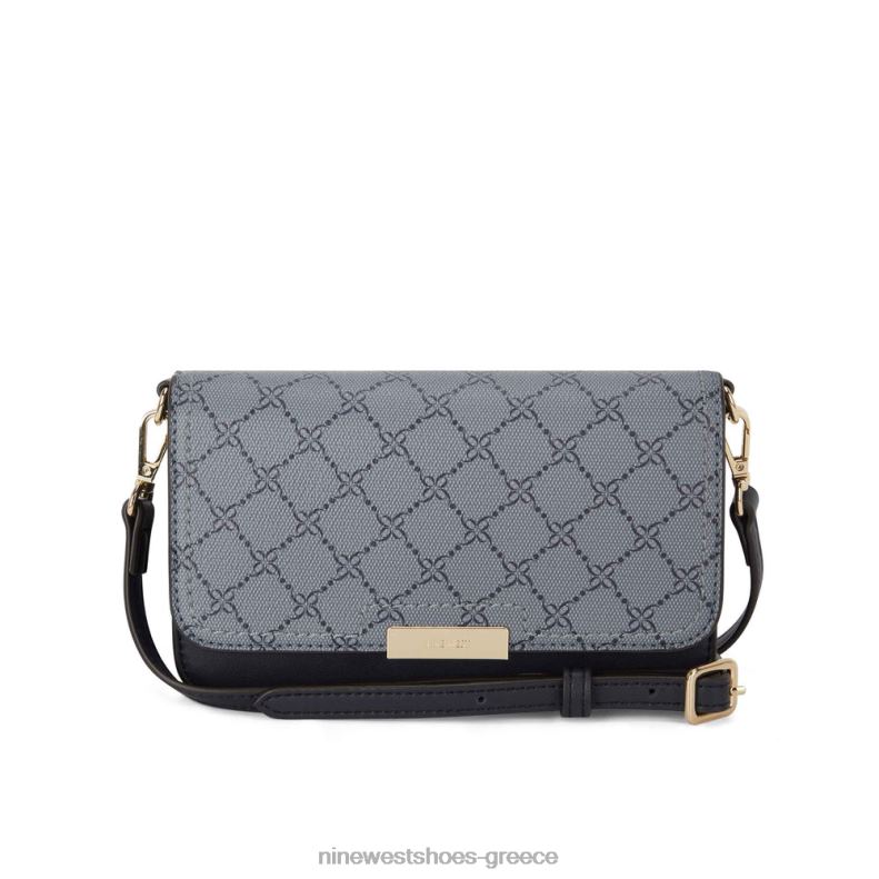 Nine West πορτοφόλι lawson σε ένα κορδόνι 2JJ4N2692 λογότυπο του γαλλικού ναυτικού