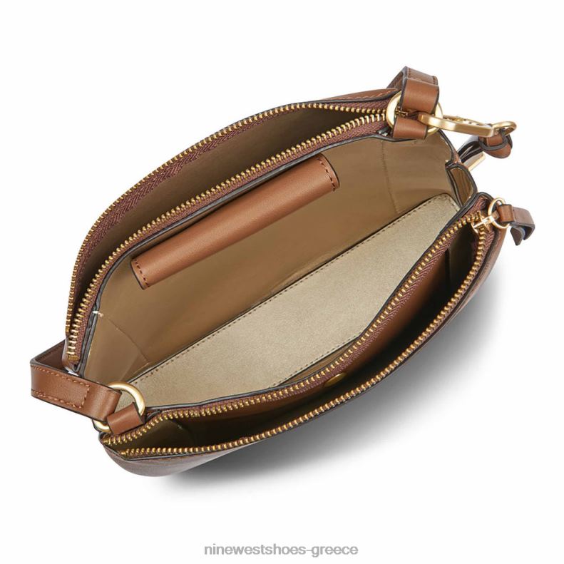 Nine West levona mini a-list χιαστί 2JJ4N2557 κονιάκ