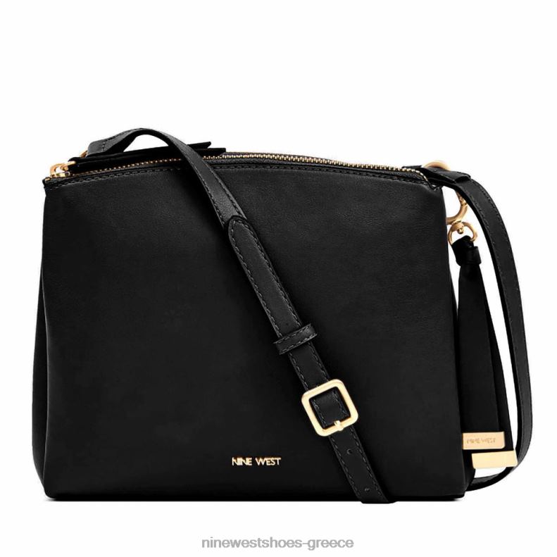 Nine West levona mini a-list χιαστί 2JJ4N2558 μαύρος