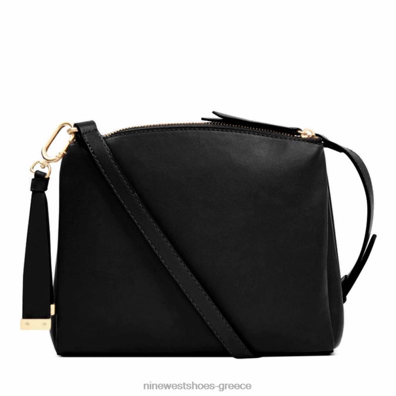 Nine West levona mini a-list χιαστί 2JJ4N2558 μαύρος