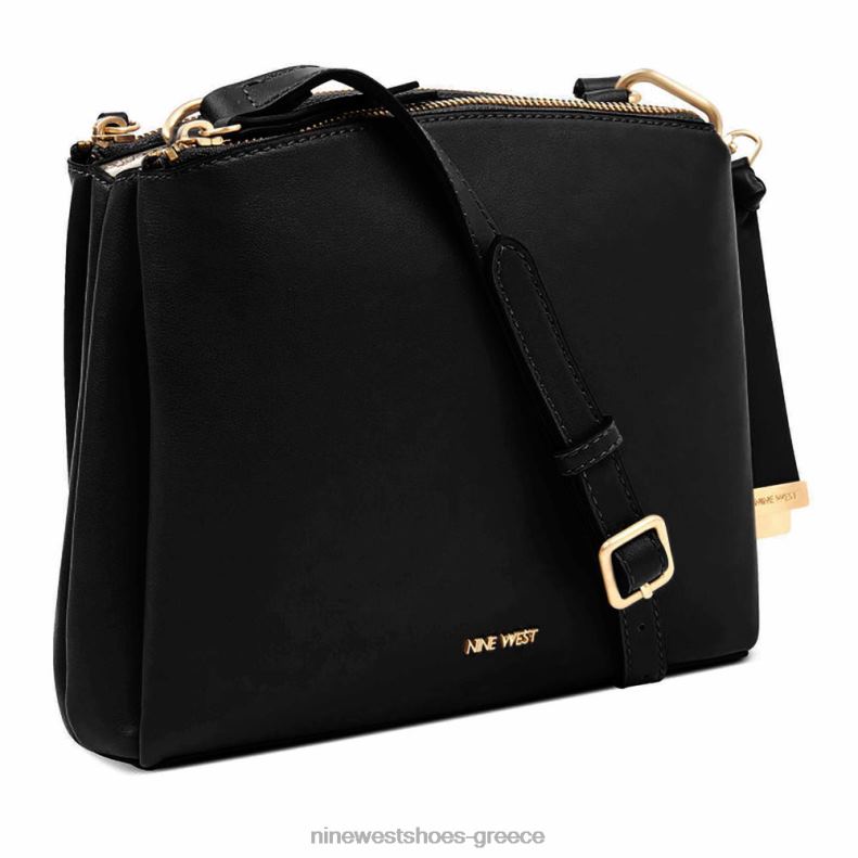 Nine West levona mini a-list χιαστί 2JJ4N2558 μαύρος