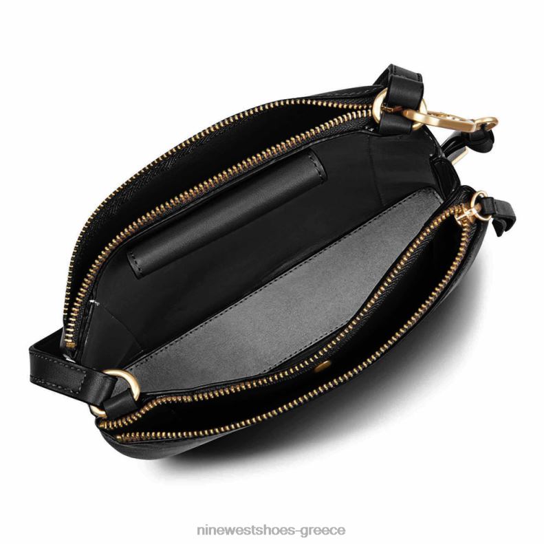 Nine West levona mini a-list χιαστί 2JJ4N2558 μαύρος