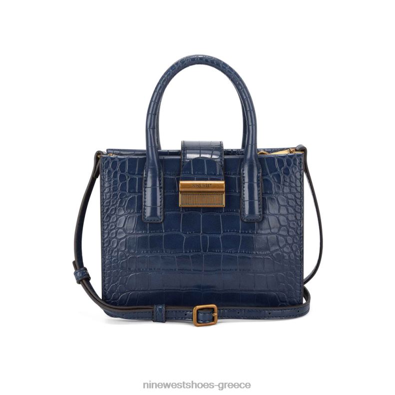 Nine West mini jet set tote kathy 2JJ4N2571 γαλλικό ναυτικό