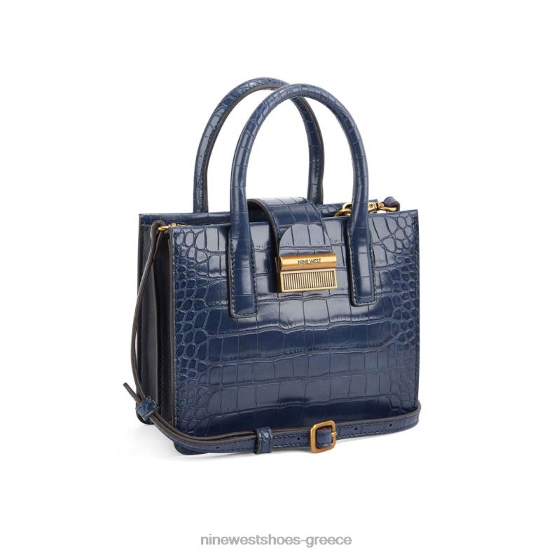 Nine West mini jet set tote kathy 2JJ4N2571 γαλλικό ναυτικό