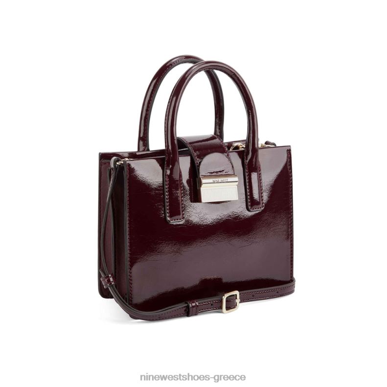 Nine West mini jet set tote kathy 2JJ4N2592 merlot