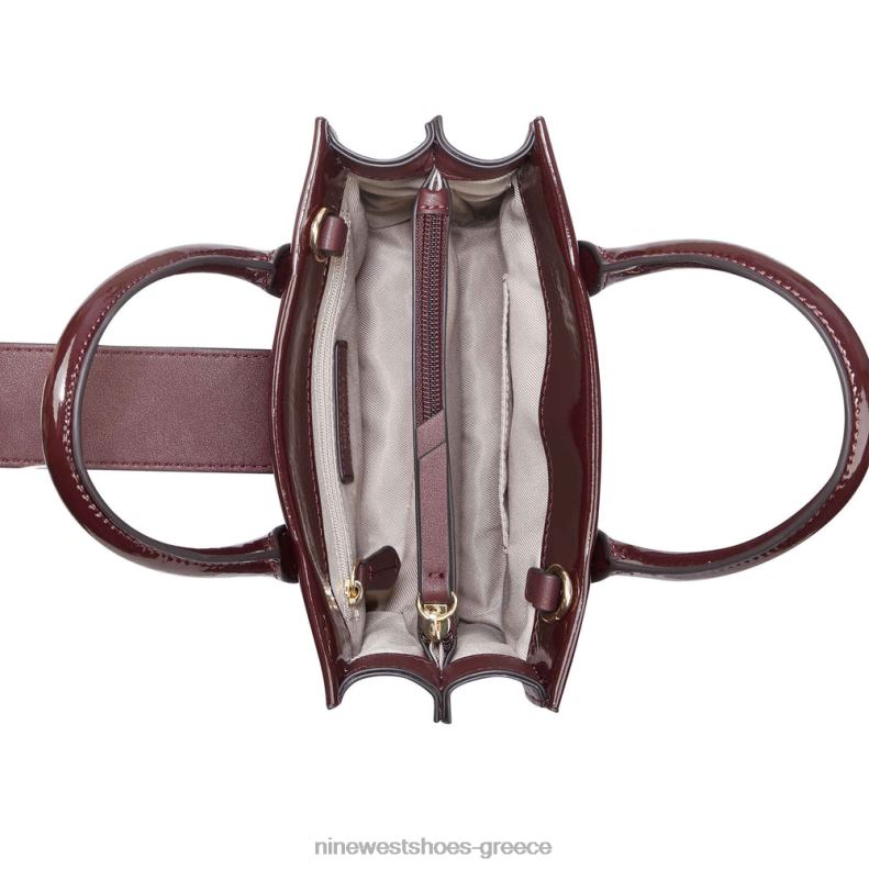 Nine West mini jet set tote kathy 2JJ4N2592 merlot