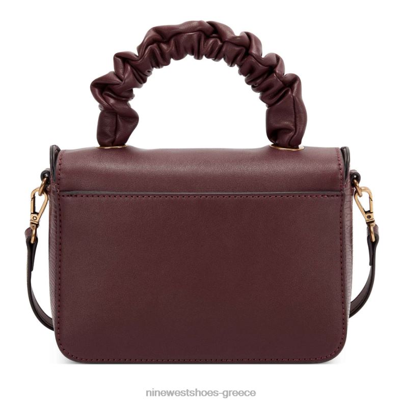 Nine West Μίνι πτερύγιο λαβής raylee 2JJ4N2573 merlot