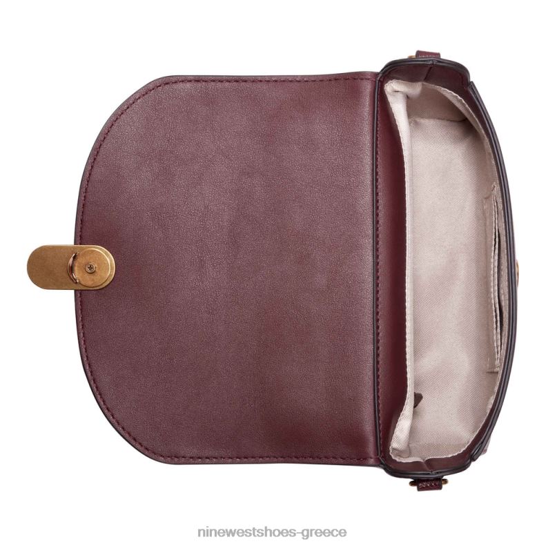 Nine West Μίνι πτερύγιο λαβής raylee 2JJ4N2573 merlot