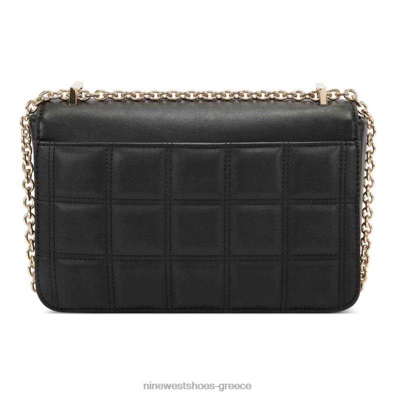 Nine West sadie μετατρέψιμο πτερύγιο xbody 2JJ4N2650 λογότυπο μανιταριού/μαρμάρινο καπιτονέ