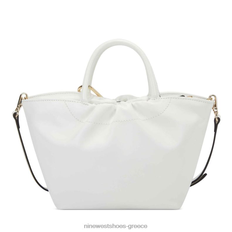 Nine West sandra mini χιαστί 2JJ4N2605 οπτικό λευκό