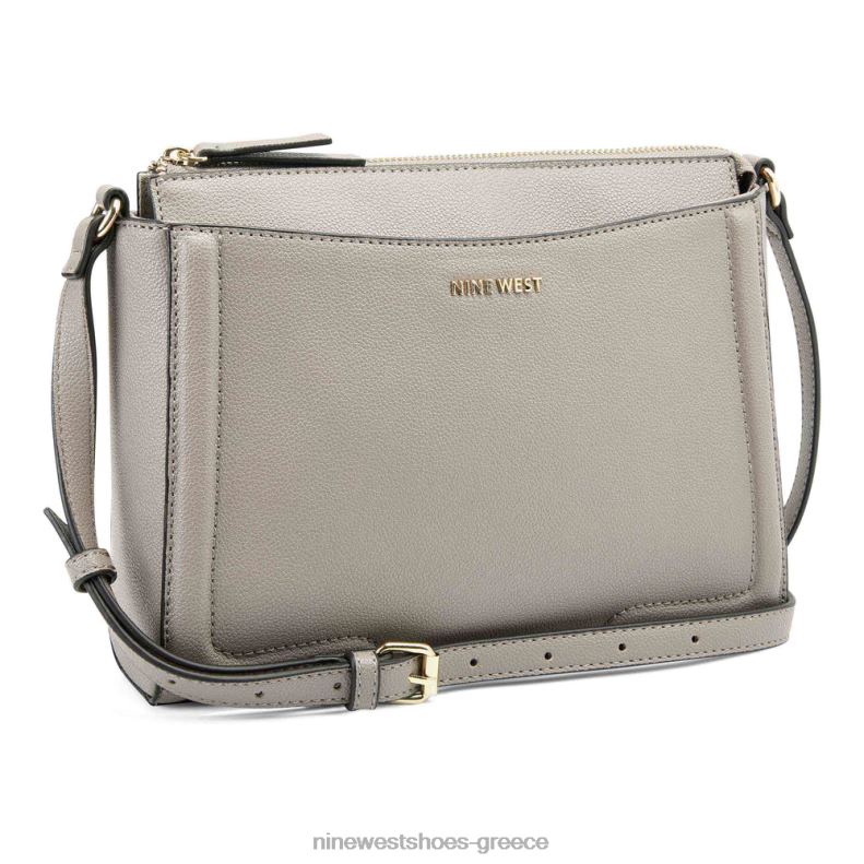 Nine West τζετ σετ shayden χιαστί 2JJ4N2581 γκριζόπετρα