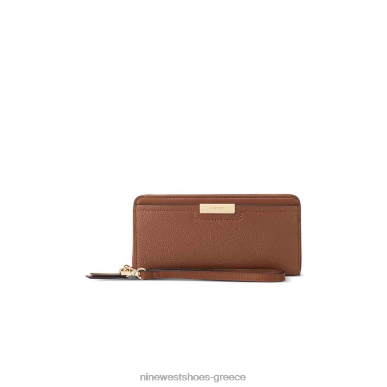 Nine West Lawson φερμουάρ γύρω από το πορτοφόλι με βραχιολάκι 2JJ4N2856