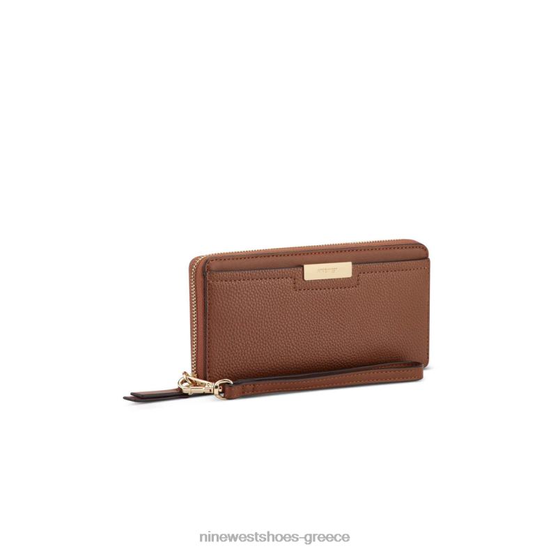 Nine West Lawson φερμουάρ γύρω από το πορτοφόλι με βραχιολάκι 2JJ4N2856