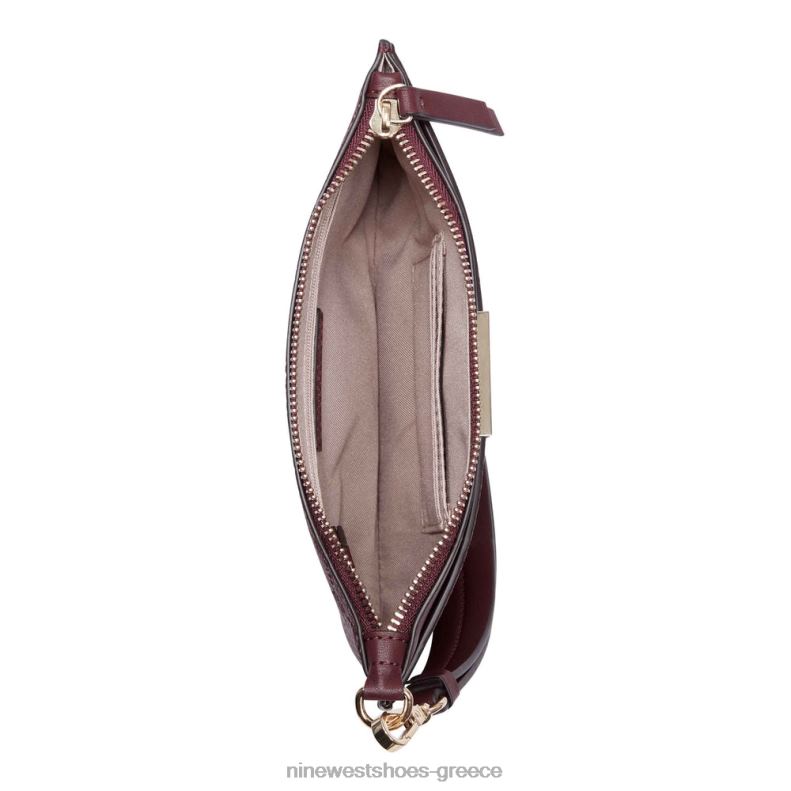 Nine West wristlet lawson 2JJ4N2833 λογότυπο Merlot