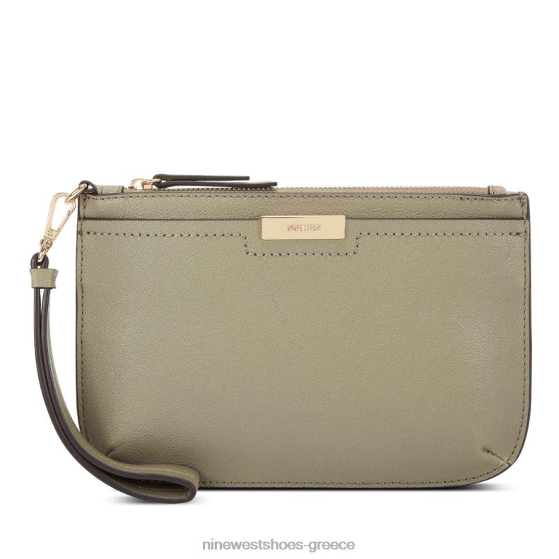 Nine West wristlet lawson 2JJ4N2838 ξεθωριασμένος στρατός