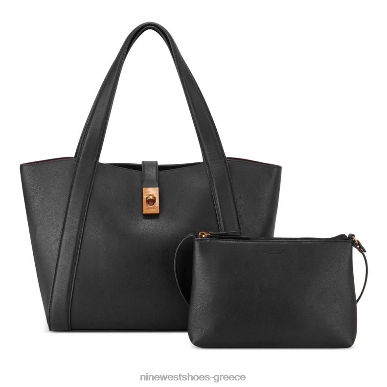 Nine West περισσότερο 2 σε 1 tote 2JJ4N2122 μαύρος