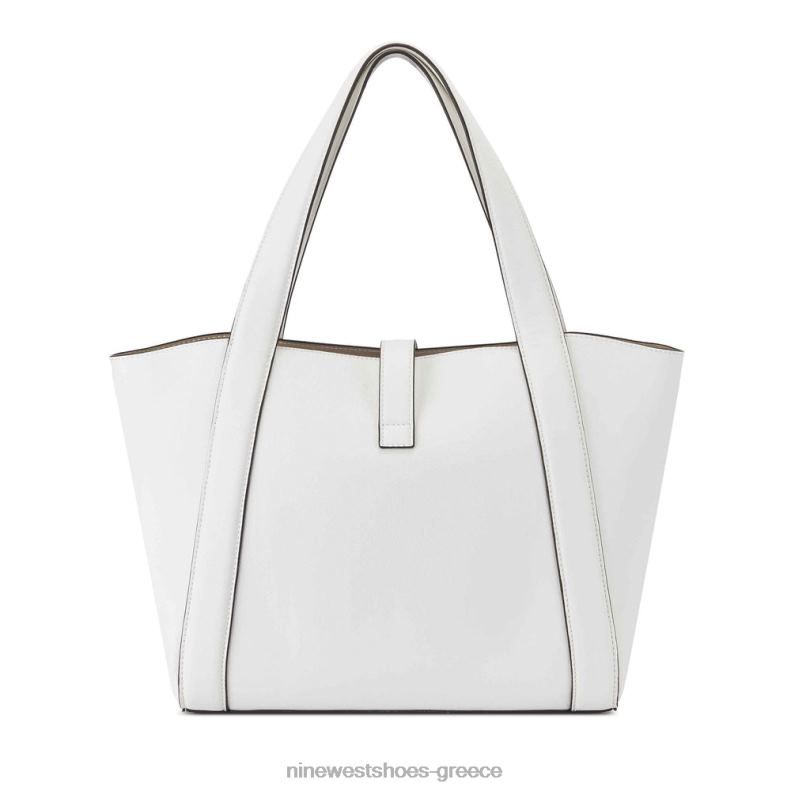 Nine West περισσότερο 2 σε 1 tote 2JJ4N2124 οπτικό λευκό