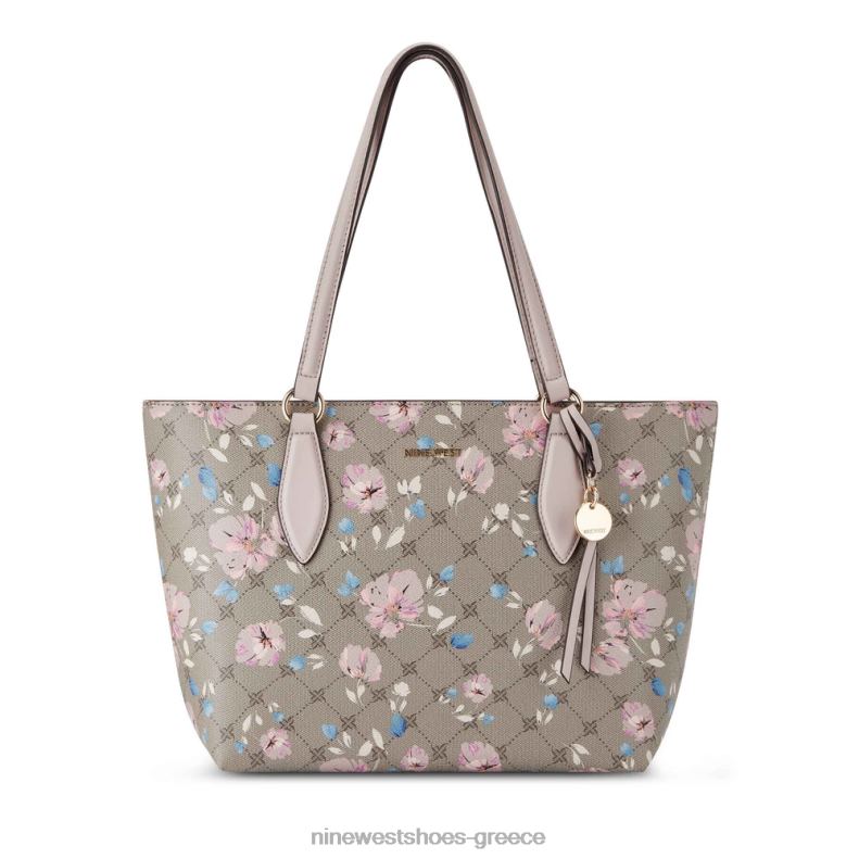 Nine West Paisley μικρή τσάντα 2JJ4N2126 λουλουδάτο λογότυπο