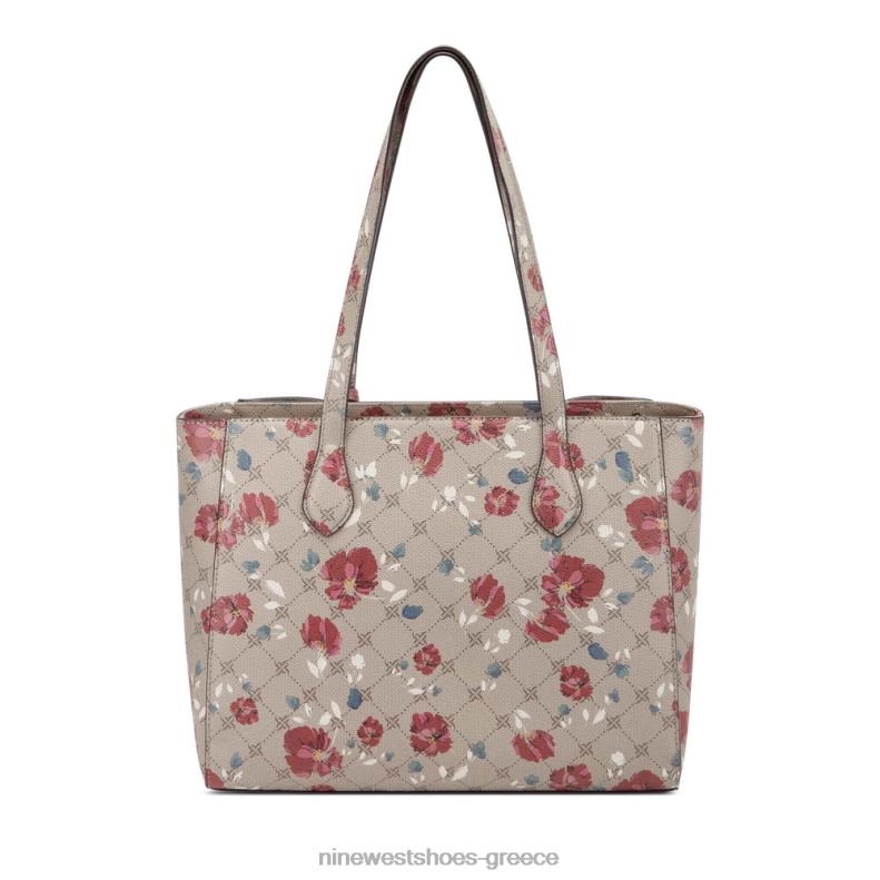 Nine West shayden tote 2JJ4N2699 φουντουκιά λουλουδάτο