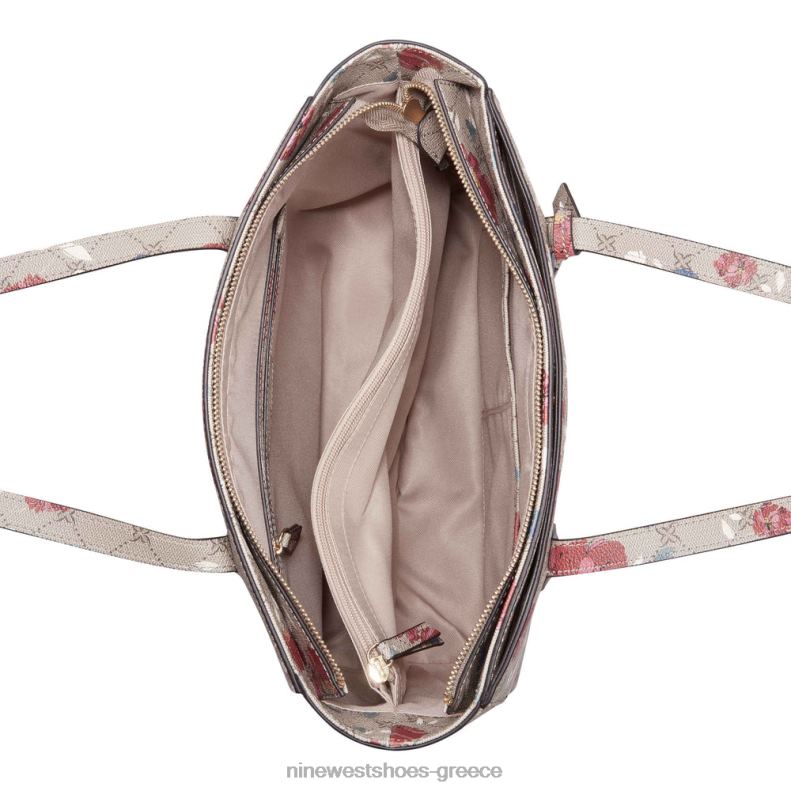 Nine West shayden tote 2JJ4N2699 φουντουκιά λουλουδάτο