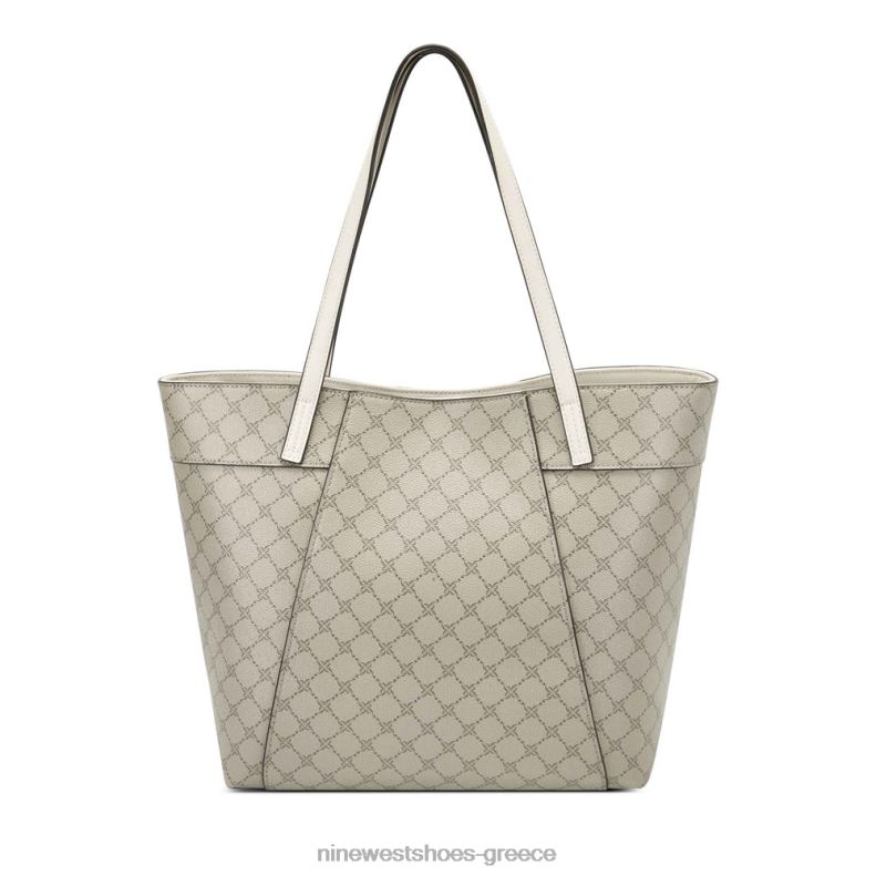 Nine West τζετ σετ sunnyside 2JJ4N2098 μπεζ λογότυπο/γάλα